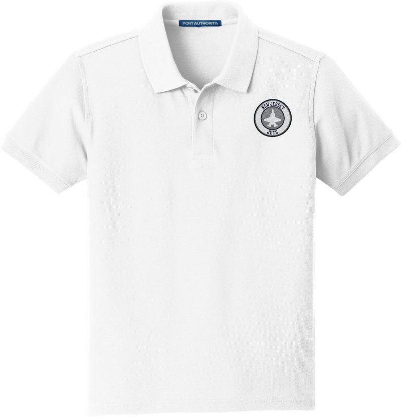 NJ Jets Youth Core Classic Pique Polo