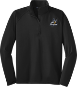 Mon Valley Thunder Sport-Wick Stretch 1/4-Zip Pullover