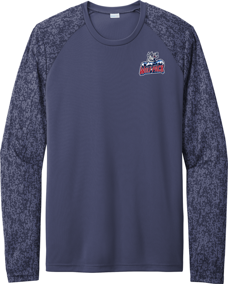 Hartford Jr. Wolfpack Long Sleeve Digi Camo Tee