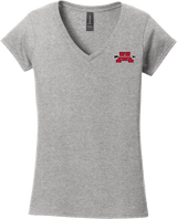 Mercer Arrows Softstyle Ladies Fit V-Neck T-Shirt