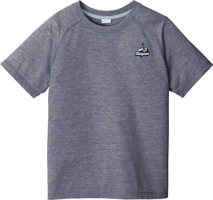 Mon Valley Thunder Youth PosiCharge  Tri-Blend Wicking Raglan Tee