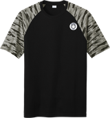 NJ Jets Drift Camo Colorblock Tee