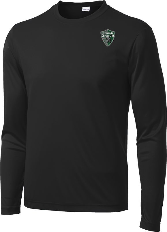 Lansing Senators Long Sleeve PosiCharge Competitor Tee