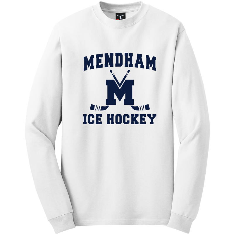 Mendham High School Hanes Beefy-T 100% Cotton Long Sleeve T-Shirt