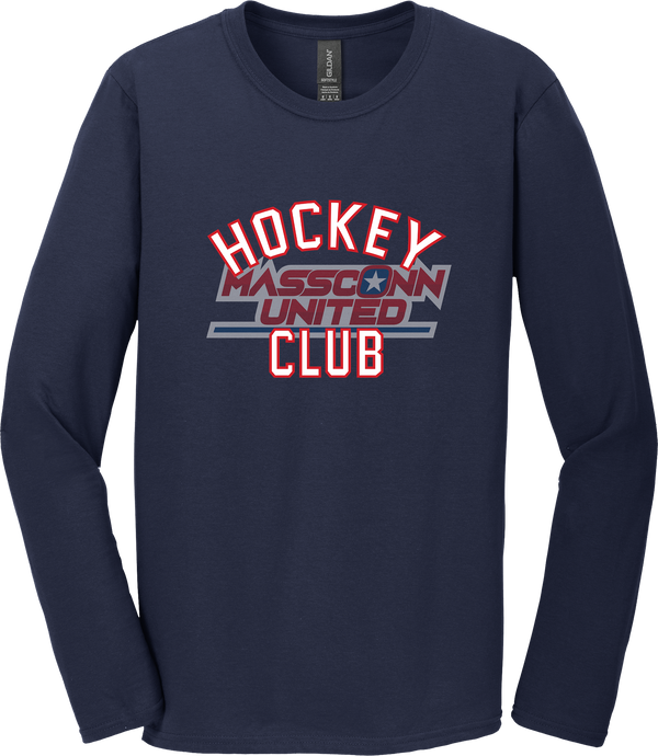 Mass Conn United Softstyle Long Sleeve T-Shirt