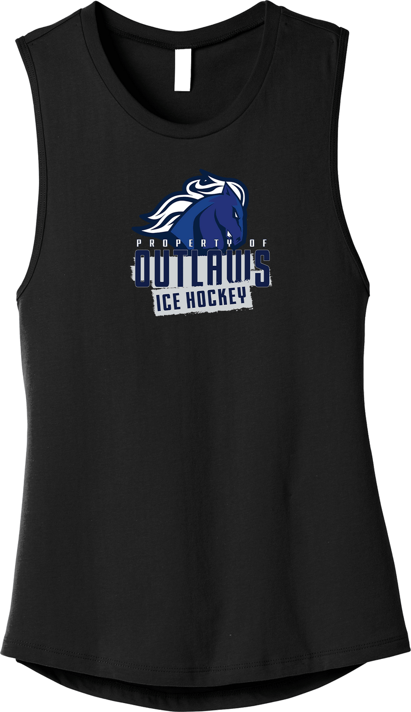 Brandywine Outlaws Womens Jersey Muscle Tank