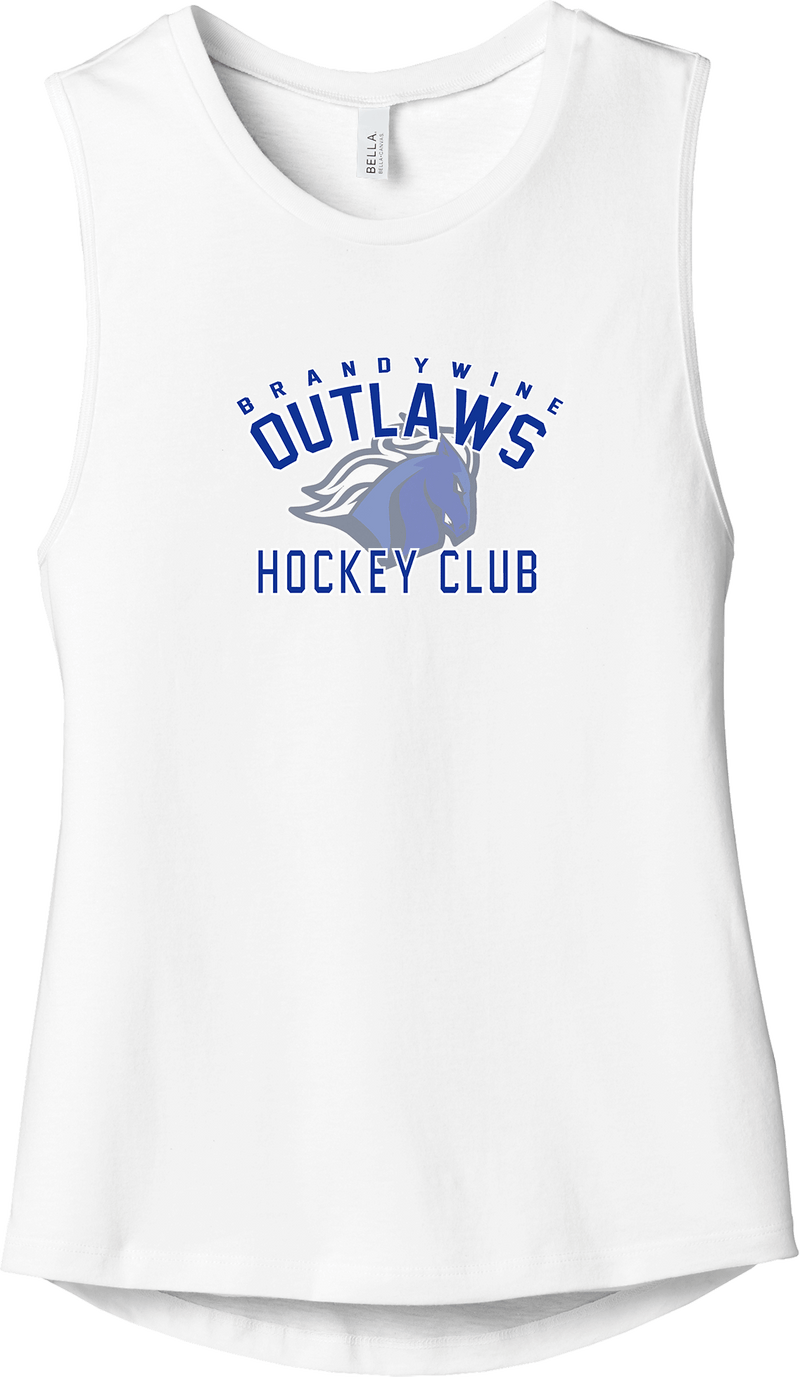 Brandywine Outlaws Womens Jersey Muscle Tank