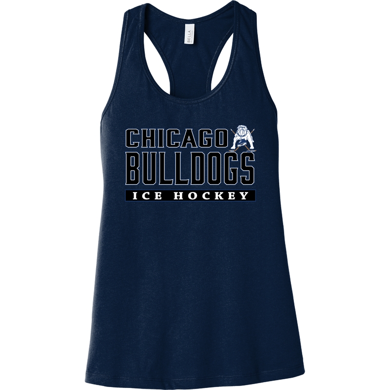 Chicago Bulldogs Womens Jersey Racerback Tank