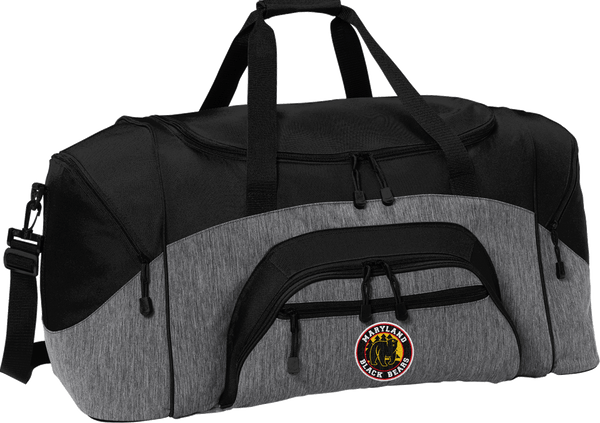 Maryland Black Bears Standard Colorblock Sport Duffel