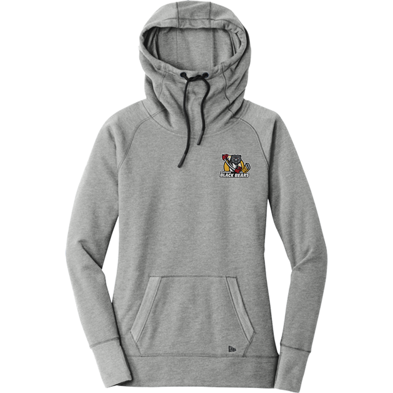 Dupage Black Bears New Era Ladies Tri-Blend Fleece Pullover Hoodie