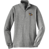Dupage Black Bears Ladies 1/4-Zip Sweatshirt
