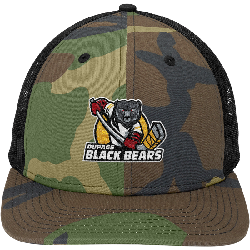 Dupage Black Bears New Era Snapback Low Profile Trucker Cap