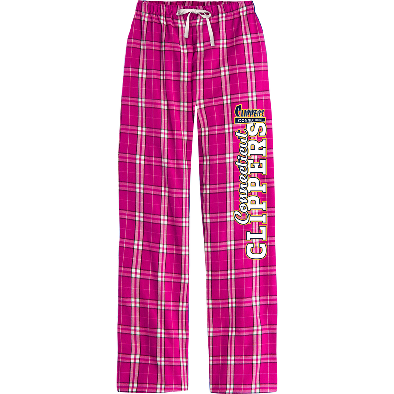 CT Clippers Women's Flannel Plaid Pant