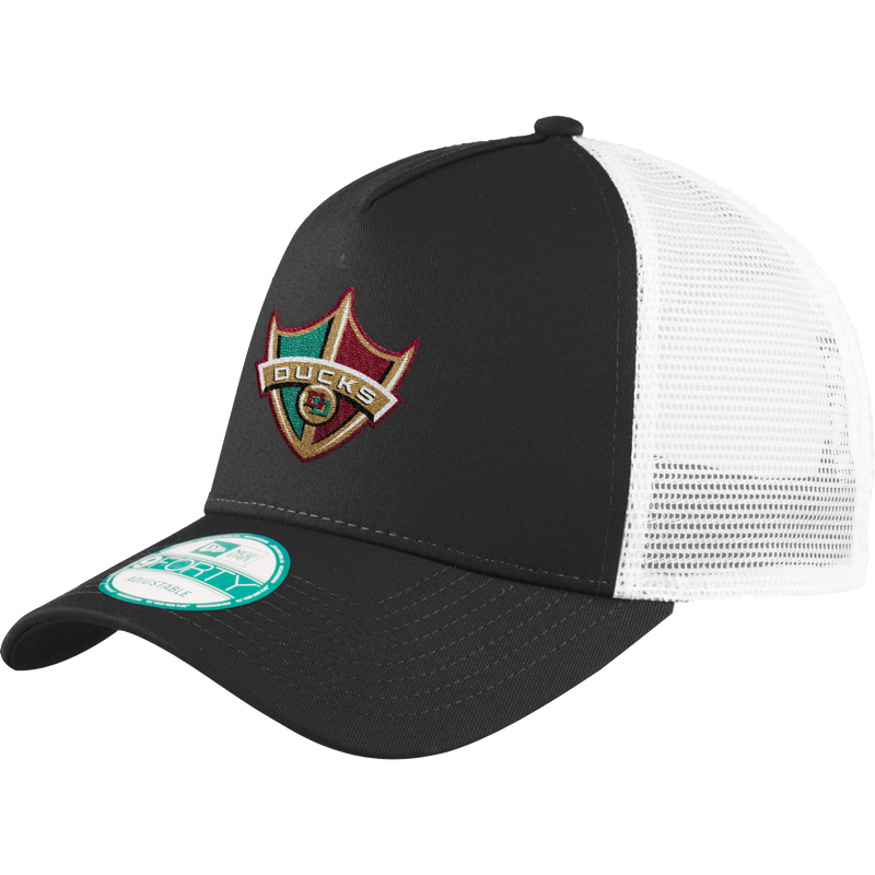 Delaware Ducks New Era Snapback Trucker Cap