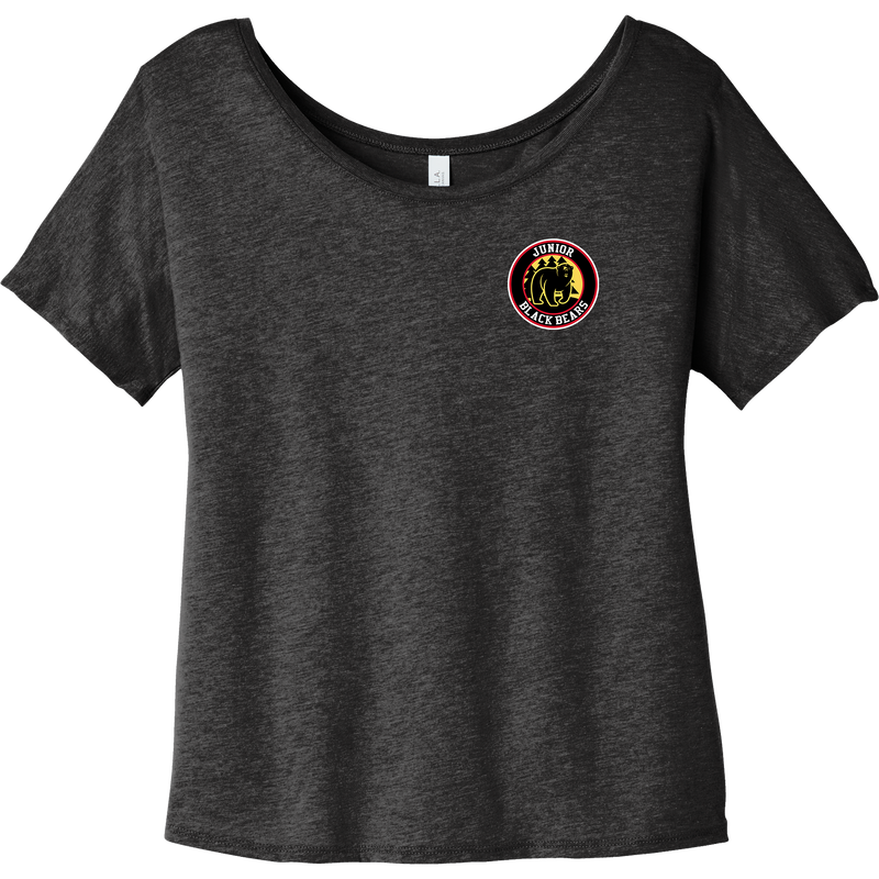 MD Jr. Black Bears Womens Slouchy Tee