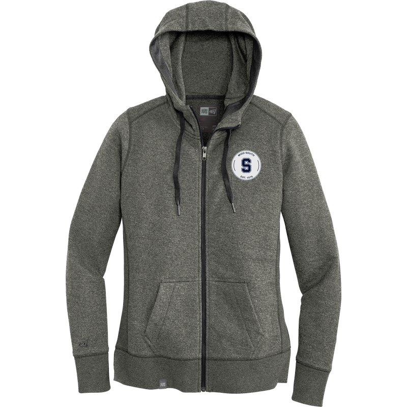 Midd South FBLA New Era Ladies French Terry Full-Zip Hoodie