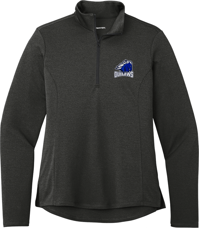 Brandywine Outlaws Ladies Endeavor 1/2-Zip Pullover