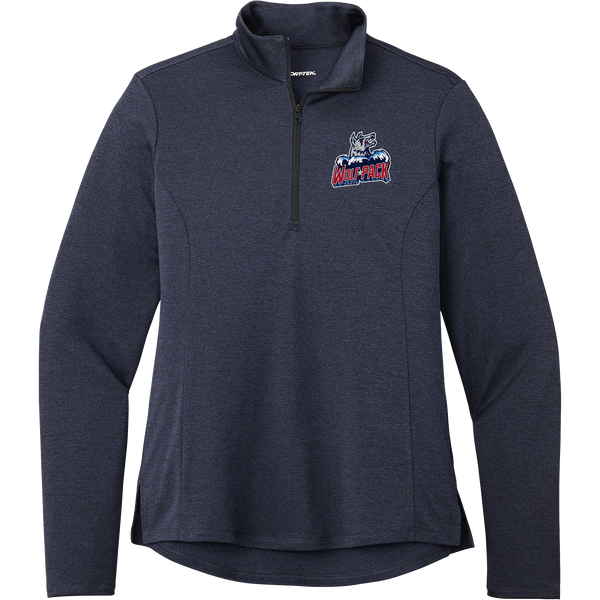 CT Wolfpack South Ladies Endeavor 1/2-Zip Pullover