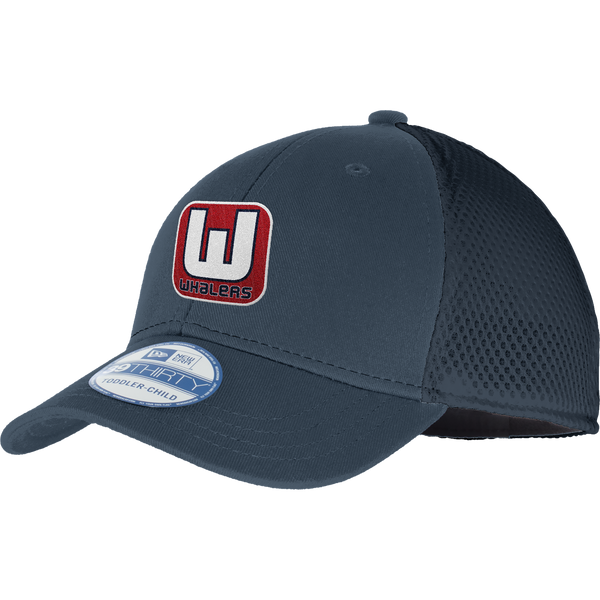 CT Whalers Tier 1 New Era Youth Stretch Mesh Cap