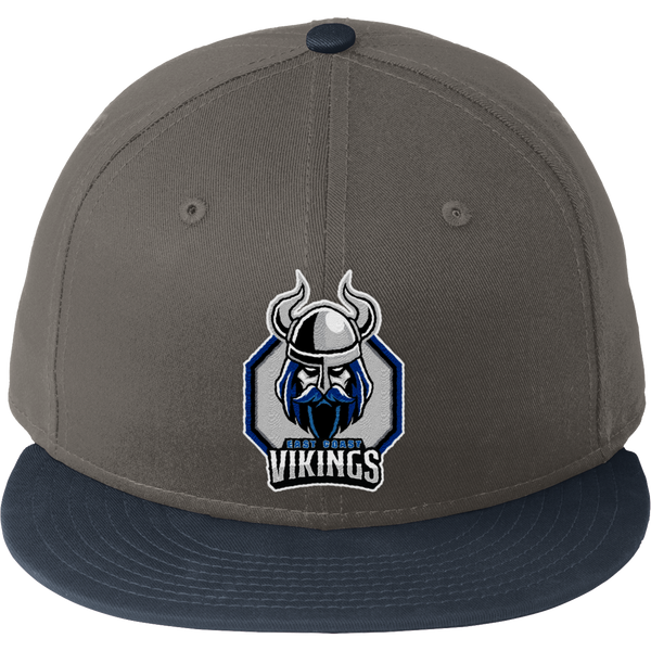 East Coast Vikings (Mens) New Era Flat Bill Snapback Cap