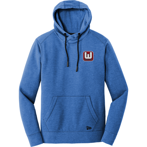 CT Whalers Tier 1 New Era Tri-Blend Fleece Pullover Hoodie