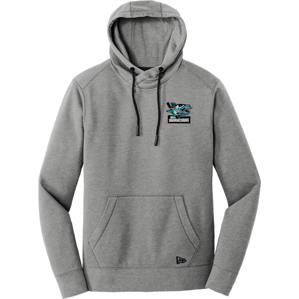 Boca Barracudas New Era Tri-Blend Fleece Pullover Hoodie