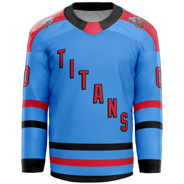 NJ Titans Tier 1 Adult Player Sublimated Jersey