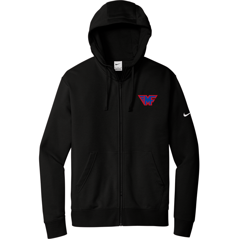 Mid-Fairfield Nike Club Fleece Sleeve Swoosh Full-Zip Hoodie