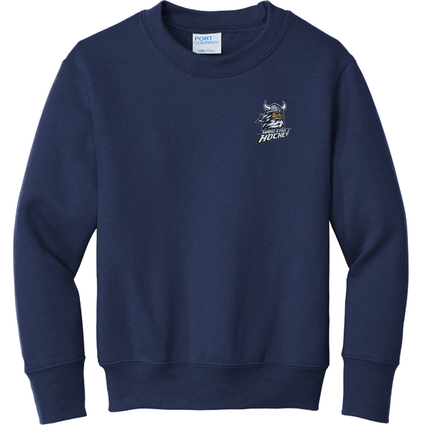 Hard Edge Hockey Youth Core Fleece Crewneck Sweatshirt