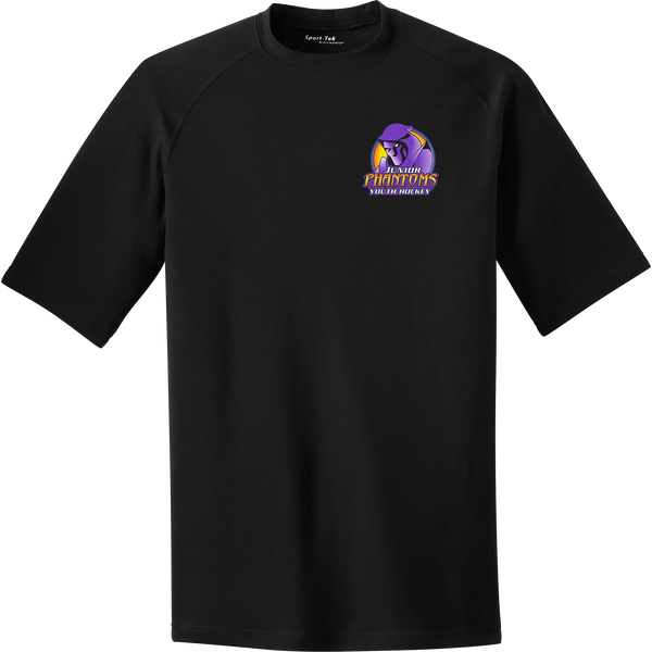 Jr. Phantoms PosiCharge Tri-Blend Wicking Raglan Tee