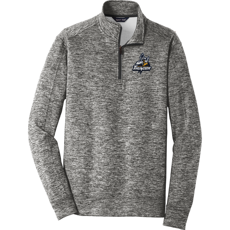 Mon Valley Thunder PosiCharge Electric Heather Fleece 1/4-Zip Pullover