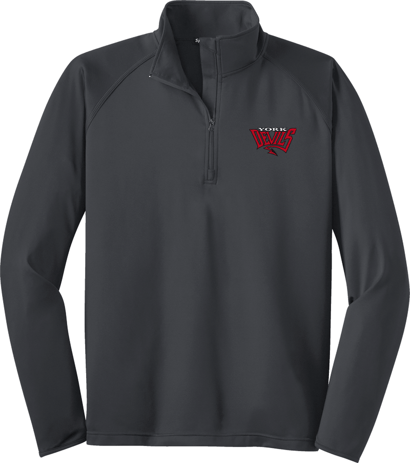 York Devils Sport-Wick Stretch 1/4-Zip Pullover