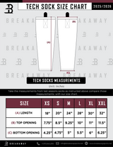 Chelsea Bulldogs Sublimated Tech Socks