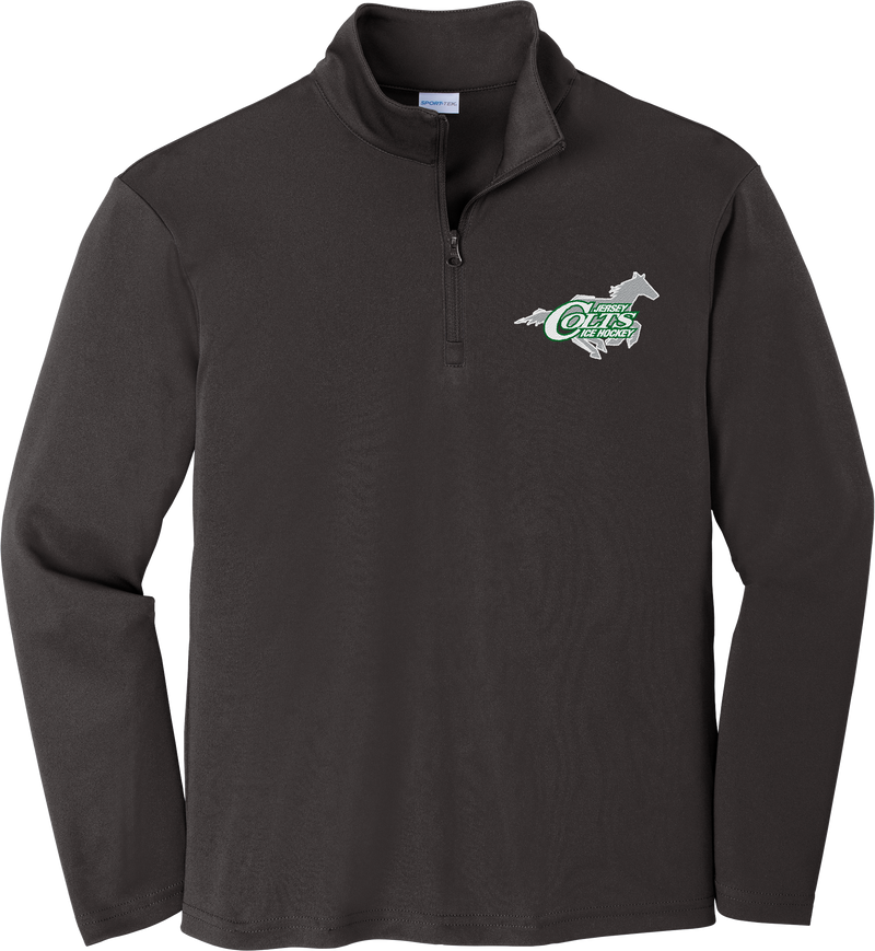 NJ Colts Youth PosiCharge Competitor 1/4-Zip Pullover