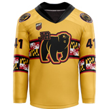 MD Jr Black Bears Adult Goalie Sublimated Jersey